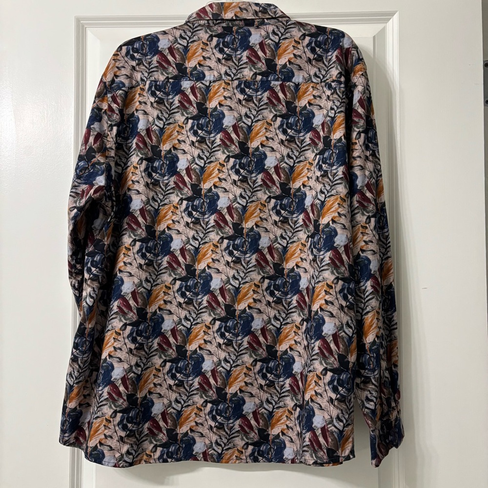 Johnston & Murphy Long Sleeve Button Down size XL - Picture 3 of 5
